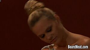 whipping my bound lesbian slaves hard