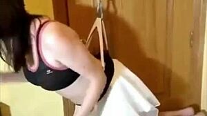 super wedgie wedgies that girl's sexy ass to the limit!