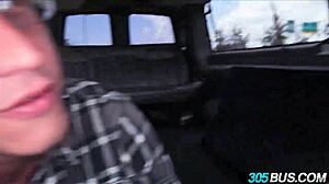 alina li begs for COCKS in public bus humiliation fuck