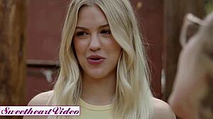 Blondes Slam Pussy Licking Frenzy