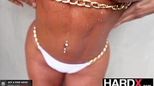 yo check out pawg hayley davies gettin smashed doggystyle by monster cock in garage