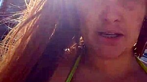 guys at beach cant stop staring at me