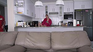 bbw stepdaughter begs stepdad cum in her fat ass creampie homemade