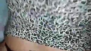 hot wife prostitute bends over for doggystyle ass pounding