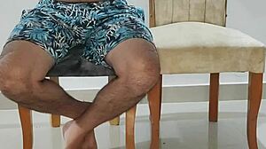 stepsister slut gets too hot at dinner with stepparents, they catch us but she keeps riding - homemade