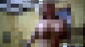 stroke your cock edge hard then cum and swallow every drop in this femdom cei pov