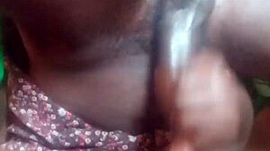 BIG BLACK KENYAN DICK UNLOADS HUGE JIZZ LOAD!