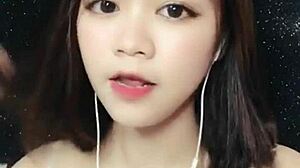 vietnamese hằng teases full uplive webcam show live