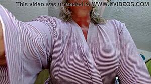 dawnskye1962's giantess fetish crushes with big tits and hairy pussy