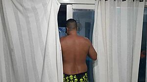 watch my boyfriend pound squirting latina samantha's big ass at el toro de oro party with thales milleto and fada mel