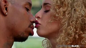 Rich petite blonde babe geishakyd rides big black monster cock to facial cumshot