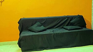 College Girl on All Fours Takes My Thick Dick Deep in Hairy Pussy