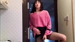 Asian Ladyboy Jerks Dick Flashes Woman Cums