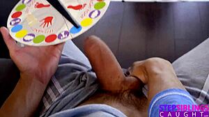 Step-siblings caught in twisted hardcore sex games!