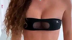 Boutinela's Black Bikini Ass Worship Thong Panties Compilation