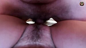 Amateur Hairy Milf's Tight Pussy Fucked By Monster Cock Cum Covered