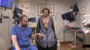 MY NEIGHBOR REBEL WYATT SPREADS FOR 1ST Gyno Exam Close-Up!