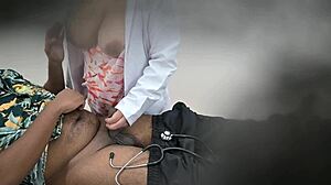 fuck, this lady doctor with huge tits loves patient cock play