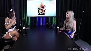 Kyra Sex and Vitoria Beatriz's Hottest Moments in Sheer Red Hot Cast Part 2