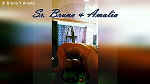 Colombian submissive amalia bound in bdsm session takes hard spanking on her big ass cheeks