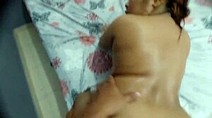 Chubby Pregnant Colombian Girlfriend Roleplays Dirty Dorm Fuck with Delivery Guy Homemade