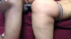 whoa my big ass roommate bends over taking huge cock deep in doggystyle dorm fuck