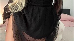 feeling my big tits shake while taking anal dildo first time fingering orgasm