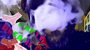 oh man cougar milf teases big ass tits in thong panties at disco pov wet 😍