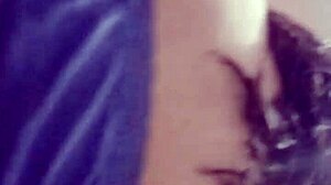 Feels so wrong but my curvy latina milf heart races riding that cock in my dress