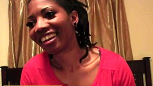 Shy Nigerian Ebony Sucks Deepthroats Then Takes Rough Ass Fucking Interview