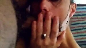 bree's got this black cock in her mouth sucking steady