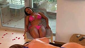 Bbc destroys athletic latinas emmanuel lustin during rough massage, pounding pussies doggystyle in taboo threesome