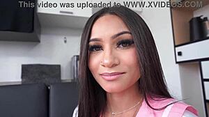 अगाथा सैंटोस मॉन्स्टर डबल एनल ट्राई किया लेकिन BBC DAP पर छोड़ दिया