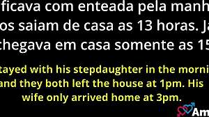 damn, that sneaky husband pounding his own stepdaughter - amopornobr