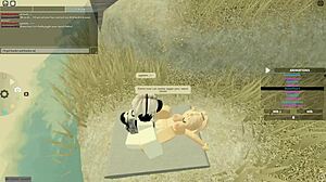 roblox gamer bent over for doggystyle pounding