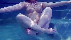 does sunny lane's underwater pool suck drain your cock?