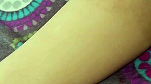 latina stepmom fingers her wet pussy as friend shows up unexpectedly