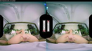 yo poison ivy cosplay vr has this hot redhead's pussy wrecked in garage parody