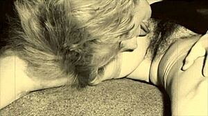 Vintage Lesbians Share Intimate Hairy Encounters