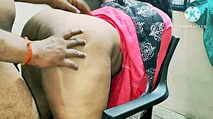 Desi Indian Mom Fucks Horny Neighbor Boys Doggystyle with Big Tits Swinging