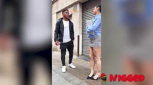 I crave Roma Amor teasing and banging that black dick as my dirty secretary