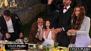 stunning bride, does your first anal stretch feel amazing at the hotel?