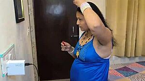 i romanced this dehradun beauty in kitchen bathroom then fucked her hard on bed