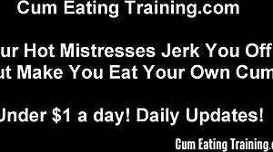 EAT YOUR CUM FOR ME, LOSER - SHOOT THAT LOAD AND SWALLOW EVERY DROP CEI!