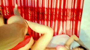 Sext amateur couple's homemade closeup pussy fucking leads to cumshot in every position