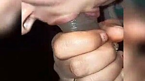 Ever wonder how a Desi girl's close-up blowjob ends in thick cumshot? Watch now