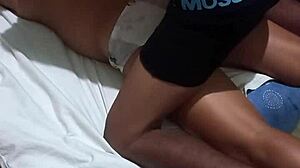 innocent massage turns into wild creampie pounding with big cock