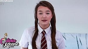 British Student Teases Your Pathetic Small Cock With Joi Domination And Lingerie