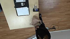 Mandy Mynxx Delivers Choking Deepthroat Gagging Blowjob on Hard Cock