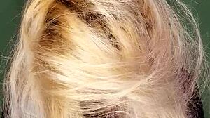 cuckolding sissy bimbo gets femdom jerk off orders